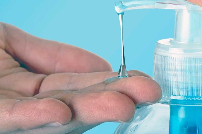 Cuidado con el gel antibacterial casero