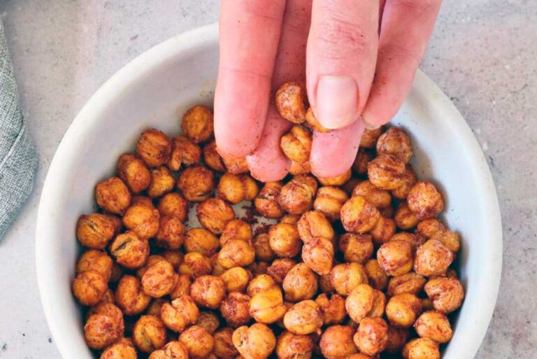 El snack perfecto: Garbanzos en freidora de aire