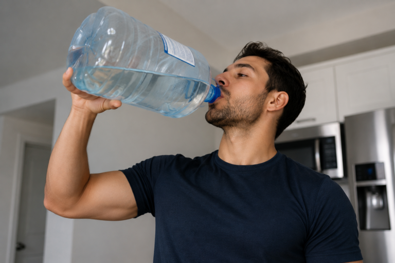 Potomanía: el peligro de beber agua en exceso